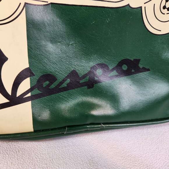 Green and Cream Shoulder Bag - Picture 3 of 16